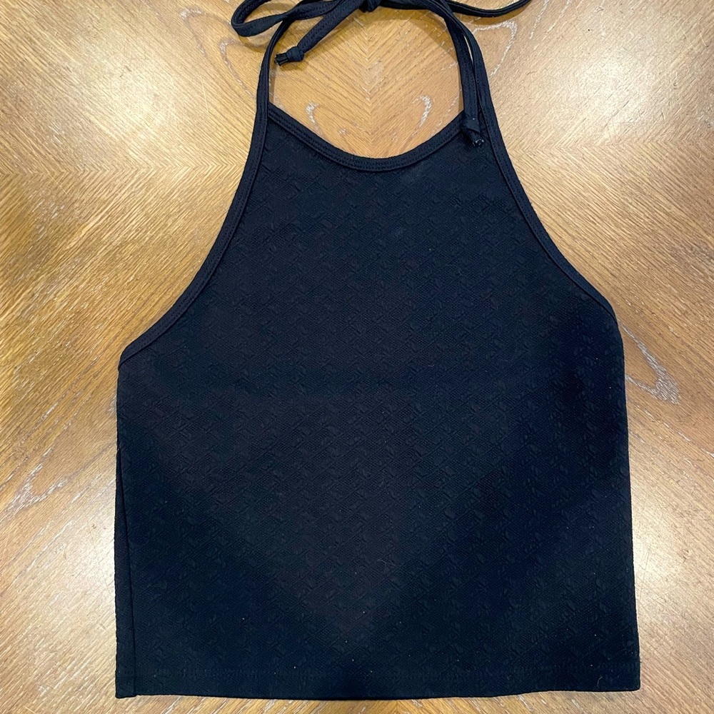 Forever 21 size small black halter top